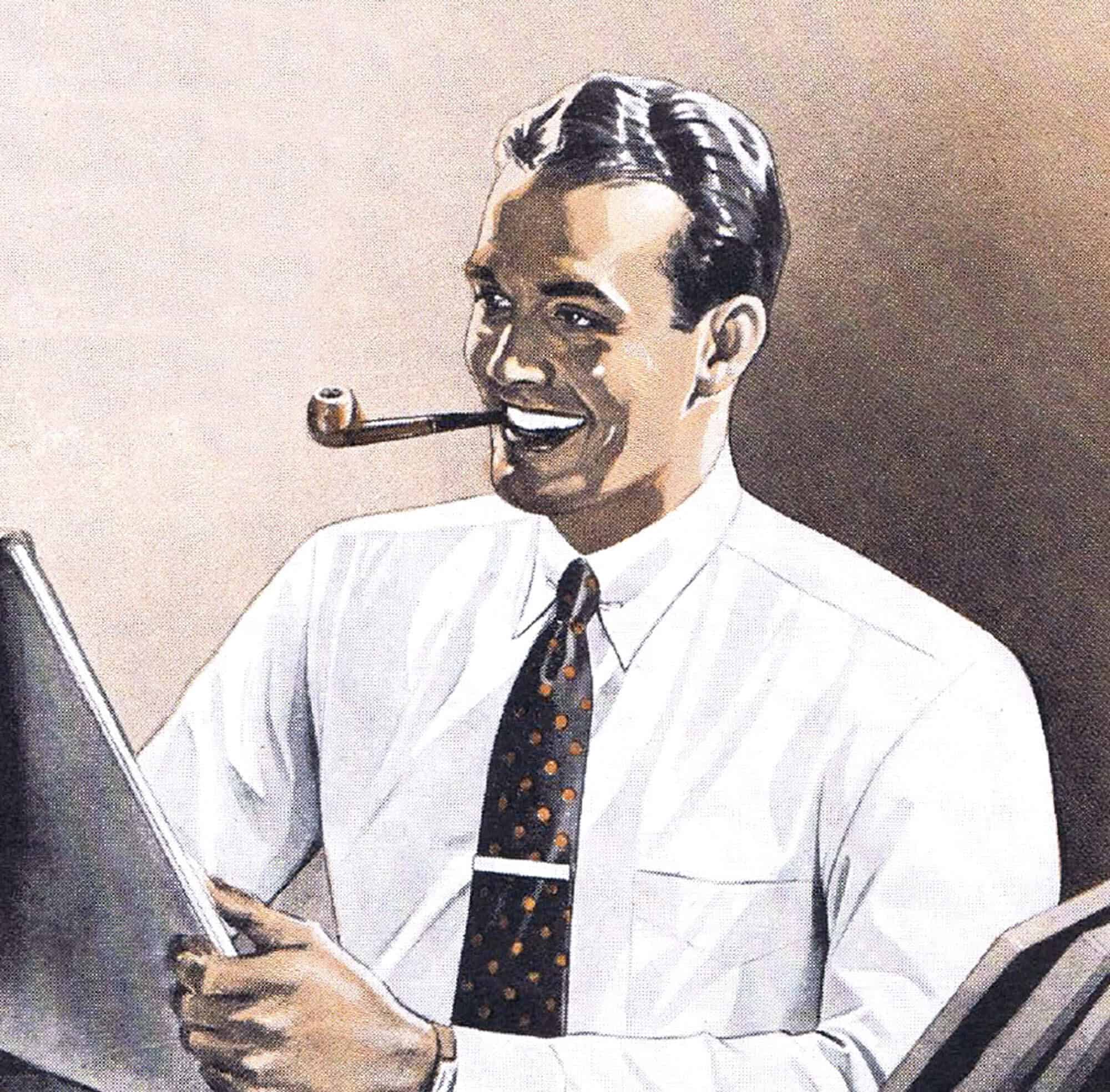 Nostalgic-images-of-the-suburban-pipe-smoker